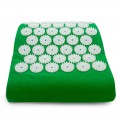 Массажная акупунктурная подушка (анатомическая) EcoRelax, зеленый - 2