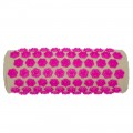 Массажная акупунктурная подушка (валик) EcoRelax, розовый - 3